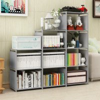 HD222 - High Quality 9-cube DIY Book Shelf 